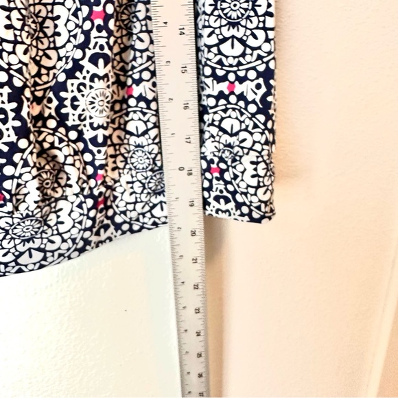 Lands’ End Patterned Blue White Tankini Swim sz 4 - Picture 10 of 10